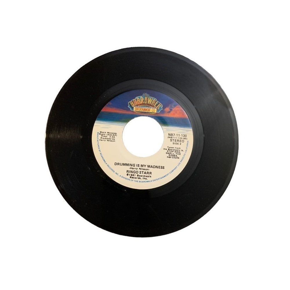 Ringo Starr Wrack My Brain 7" Single 1981 Album Vinyl NB7-11-130‎
